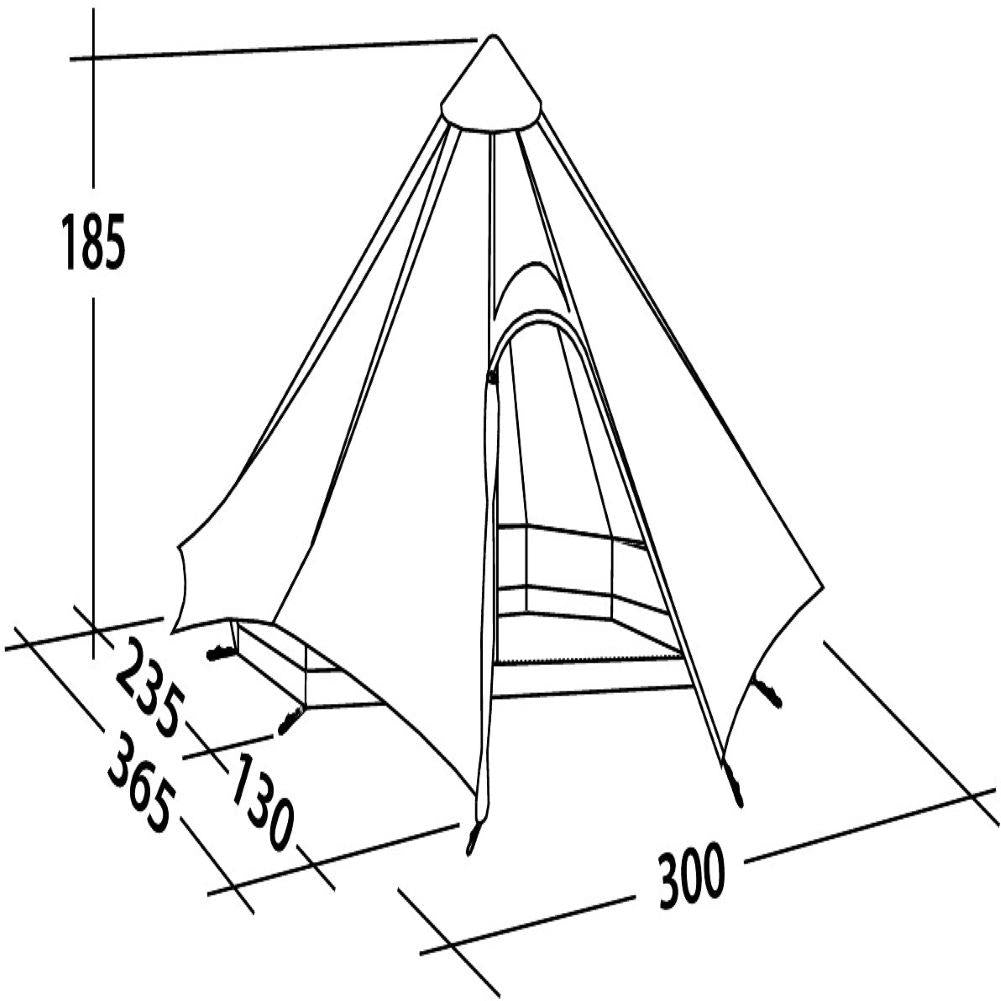 Robens Fairbanks Polycotton Tipi Tent  (2022)
