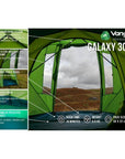 Vango Galaxy 300 Eco Tent - 3 Man Tent - Internal Features