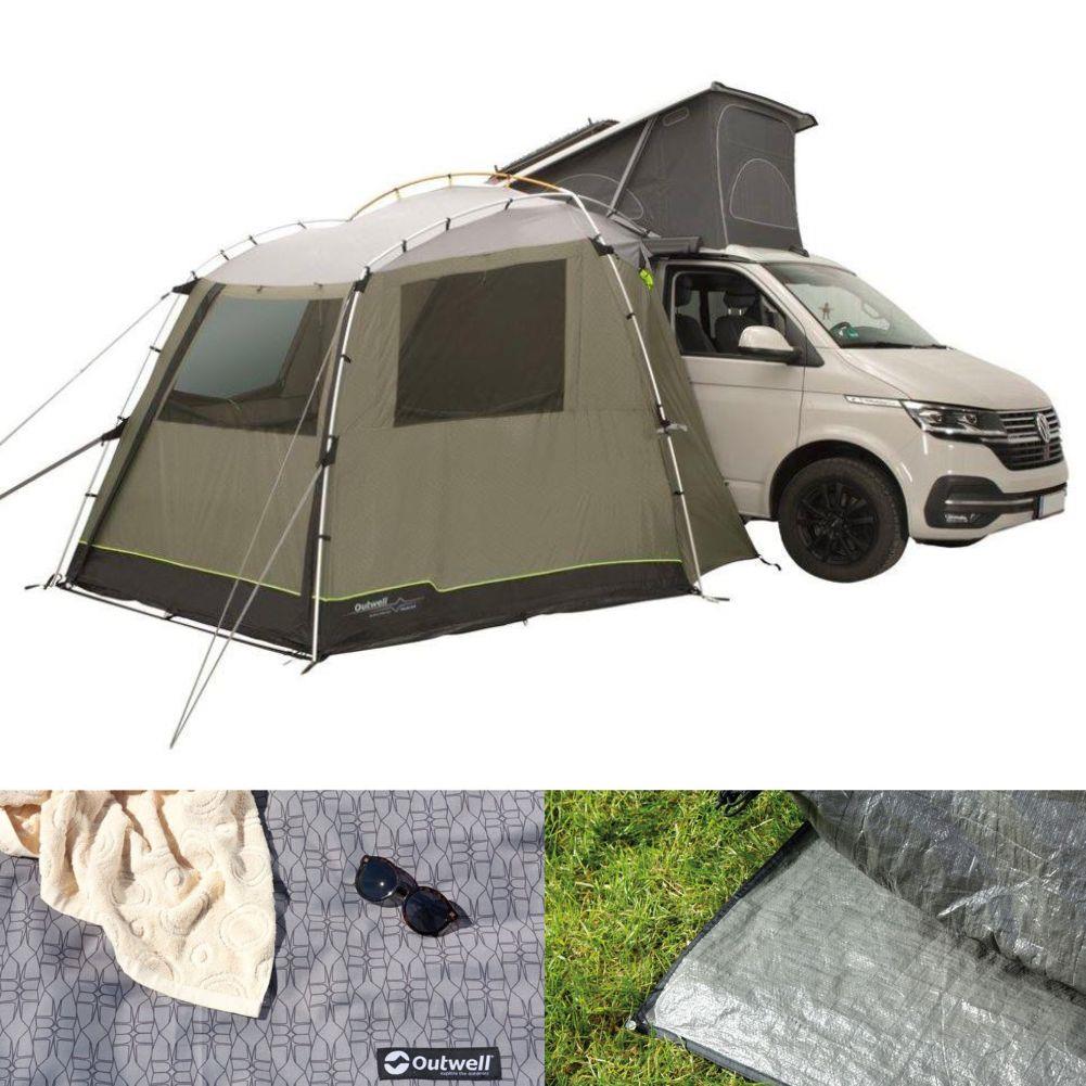 Outwell Woodcrest Awning Package - Awning, Carpet &amp; Footprint Deal