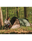 Easy Camp Energy 200 Tent - 2 Man Tent (Rustic Green)