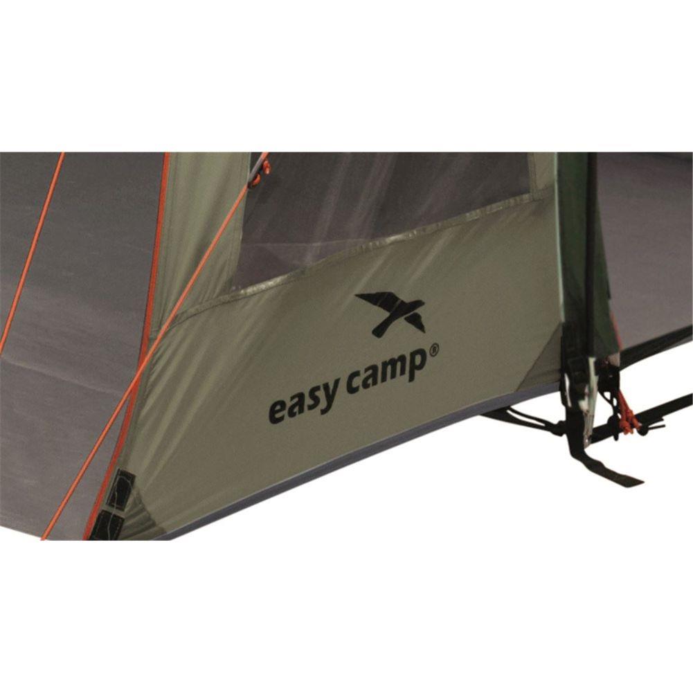 Easy Camp Galaxy 400 Tent - 4 Man Tunnel Tent 2023 (Rustic Green)