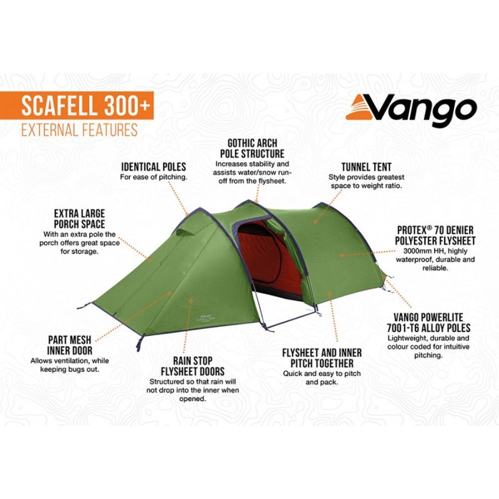 Vango Scafell 300+ (Plus) Tent (2023)