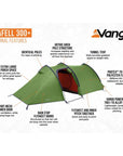 Vango Scafell 300+ (Plus) Tent (2023)