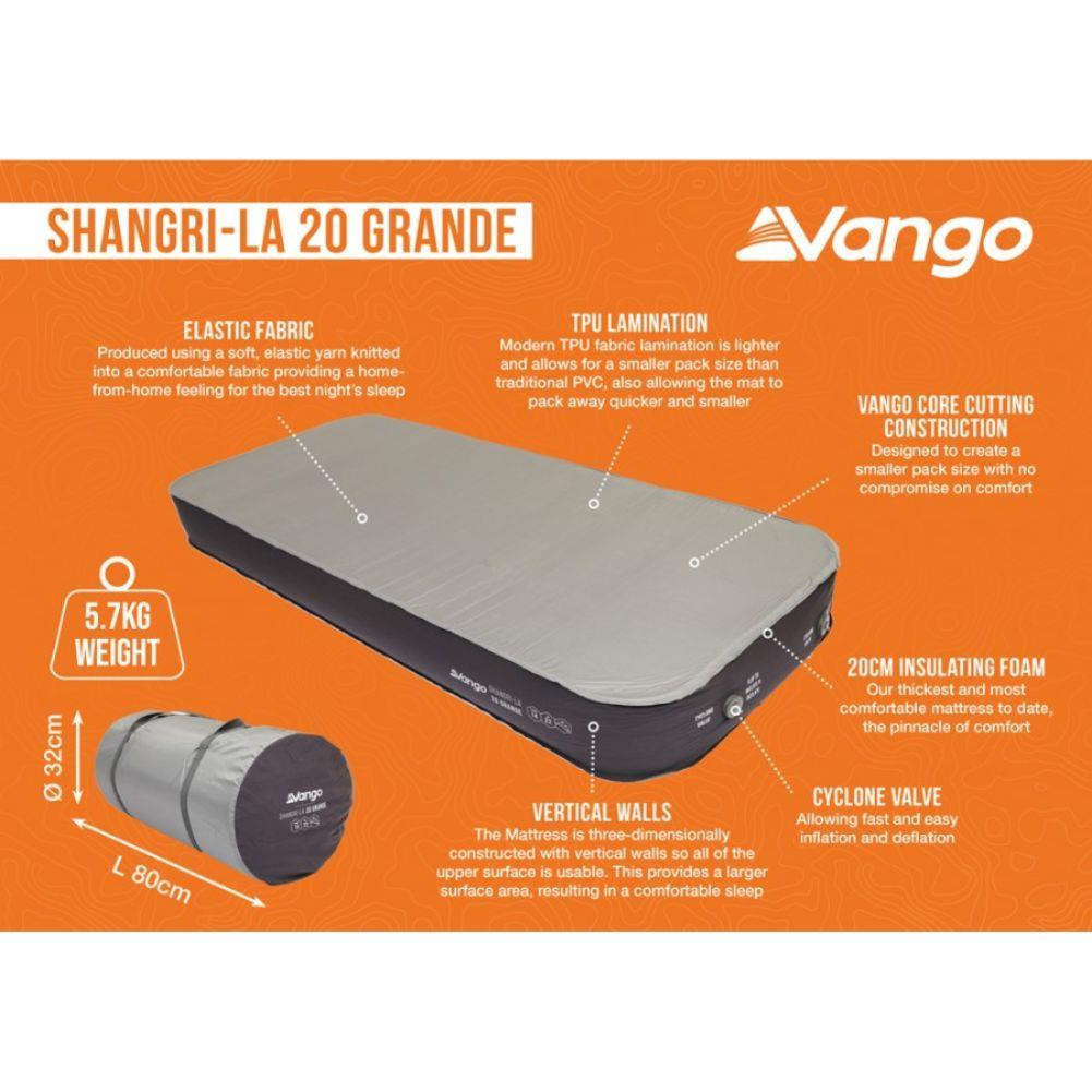 Vango Shangri-la 11 20 Grande Self-Inflating Mat