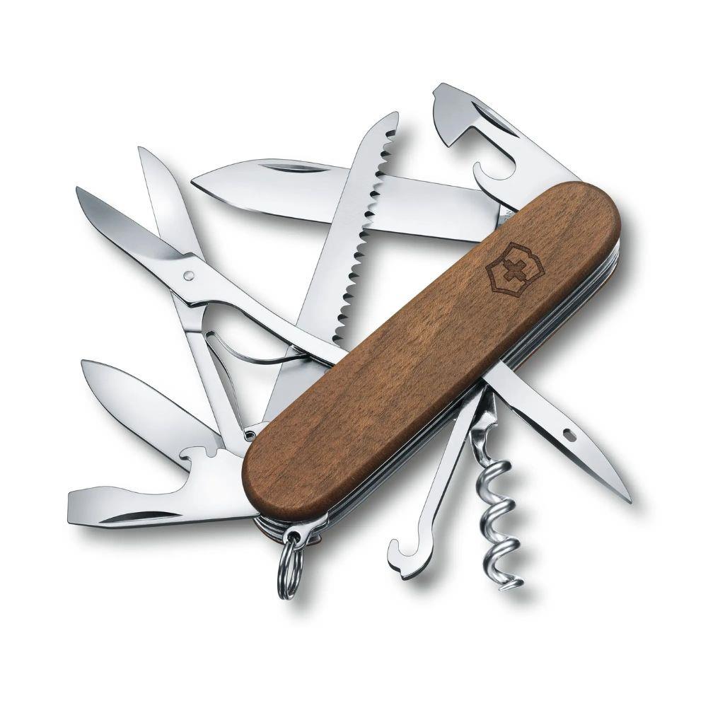 Victorinox Huntsman Wood Swiss Army Pocket Knife