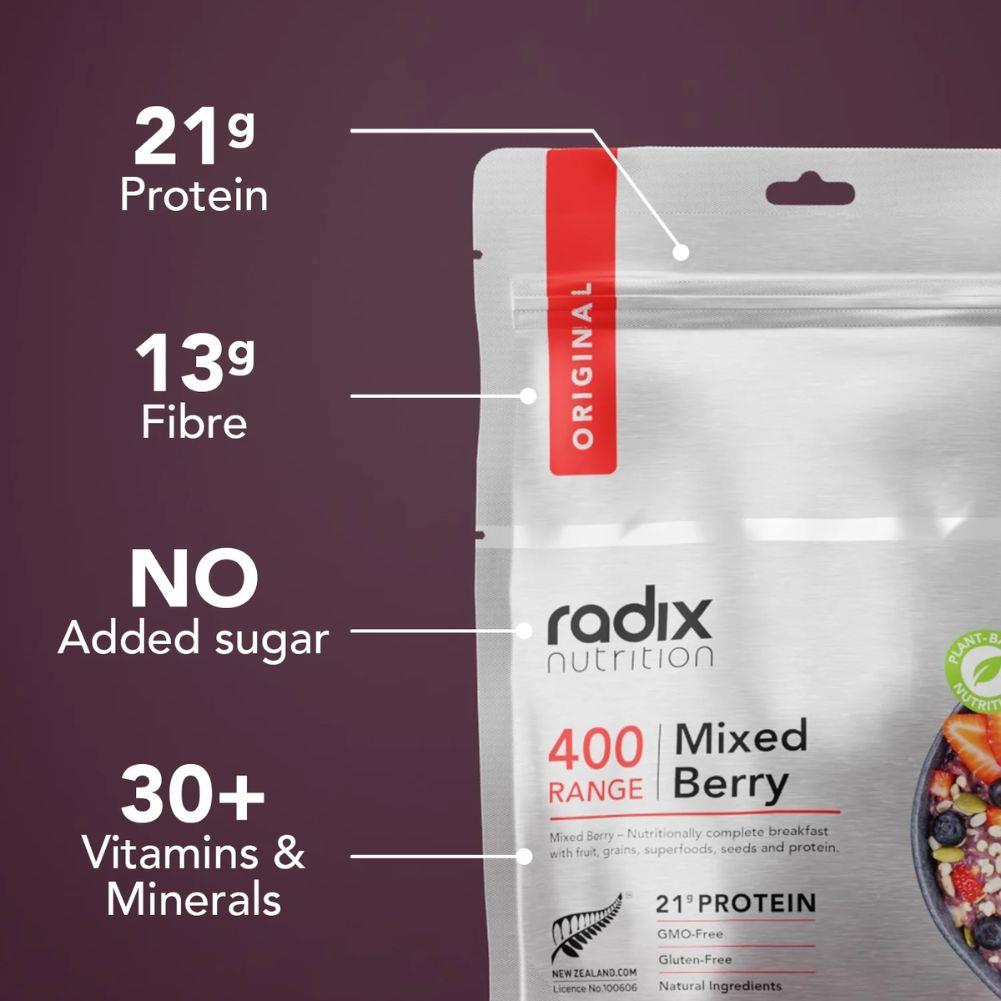 Radix Nutrition Original Breakfast v9.0 - 400Kcal (Mixed Berry)