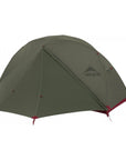 MSR Elixir 1 Tent - 1 Person Solo Backpacking Tent - (Green)