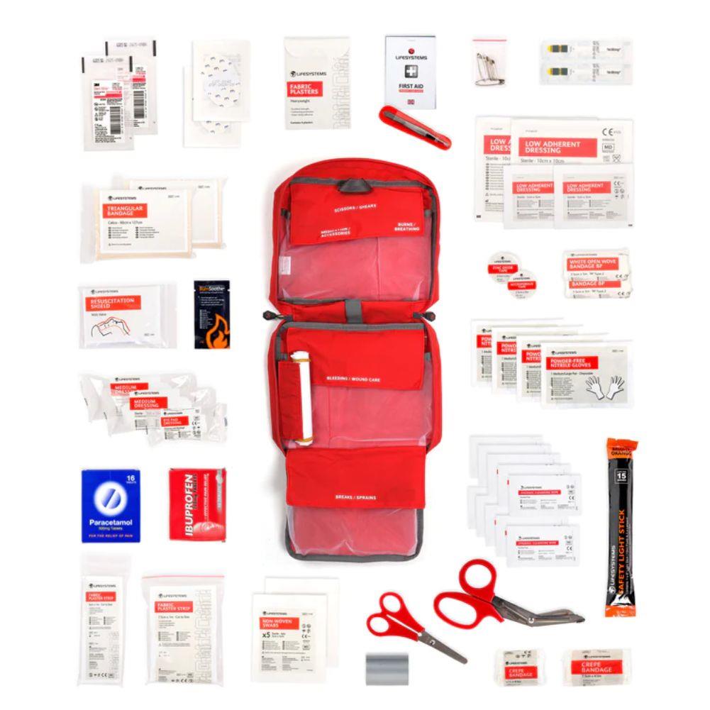 Lifesystems Mountain Leader First Aid Kit all the items