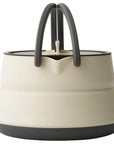 Sea To Summit Frontier UL Collapsible Kettle – 1.1L (Bone White) front view