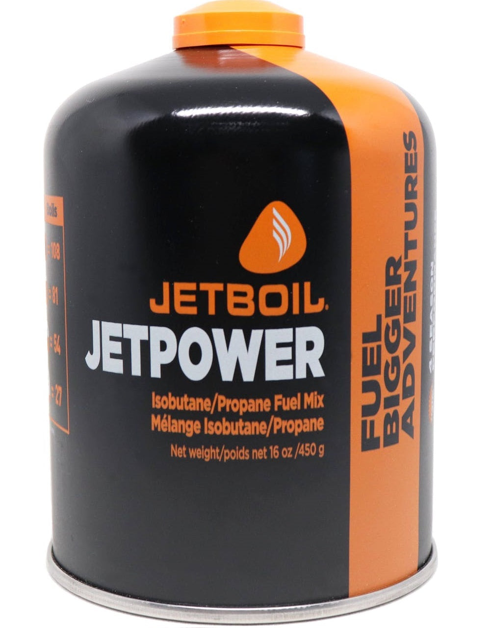 Jetboil Jetpower 450g All Season Gas Canister