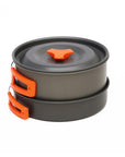 Vango Hard Anodised 2 Person Cook Kit stacked up