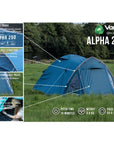 Vango Alpha 250 Tent - 2 Man Tent