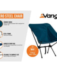 Vango Micro Steel Chair (Mykonos Blue)