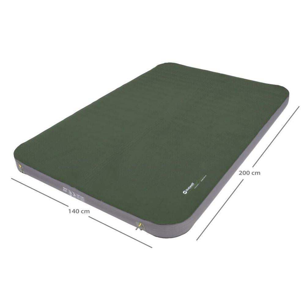 Outwell Self-inflating Mat Dreamhaven Double 15cm measurements