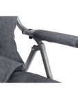 Outwell Folding Furniture Alder Lake (Black/Grey) arm