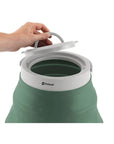 Outwell Collaps Water Carrier (Shadow Green) open lid