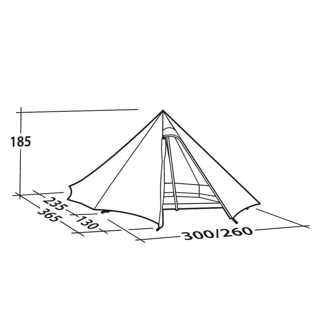 Robens Fairbanks - 4 Man Tent (2024) diagram