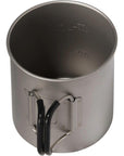 MSR Titan Cup 450ML top view