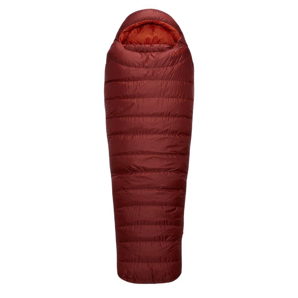Rab Ascent 900 Down Sleeping Bag - Long (Oxblood Red)