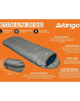 Vango Nitestar Alpha 300 Quad Sleeping Bag (Fog) info