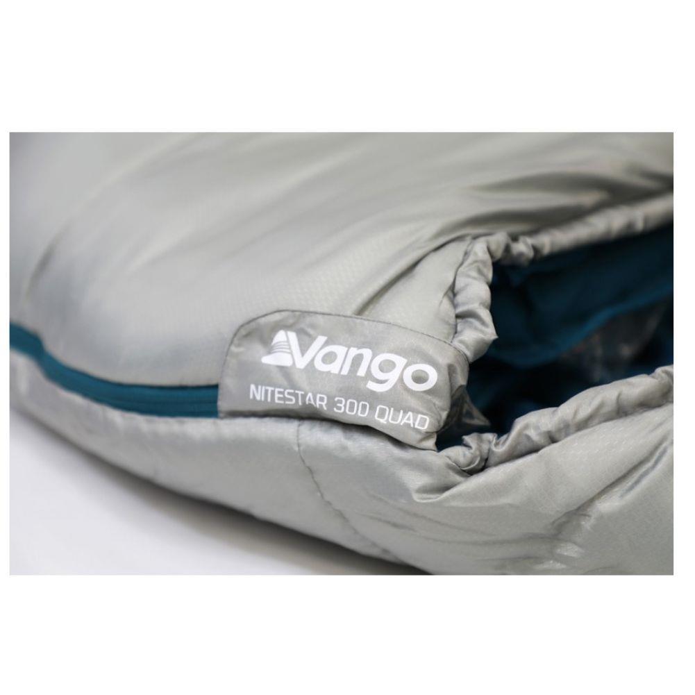 Vango Nitestar Alpha 300 Quad Sleeping Bag (Fog) logo