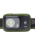 Black Diamond Cosmo 350 Lumen Head Torch (Dark Olive) front view