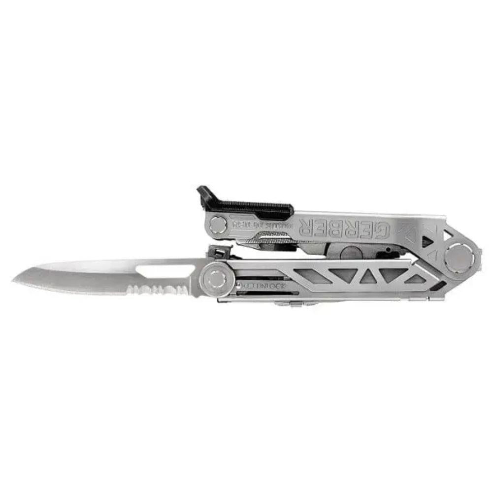 Gerber Centre-Drive Plus Multi Tool with Bit Kit and Premium Leather Sheath knife