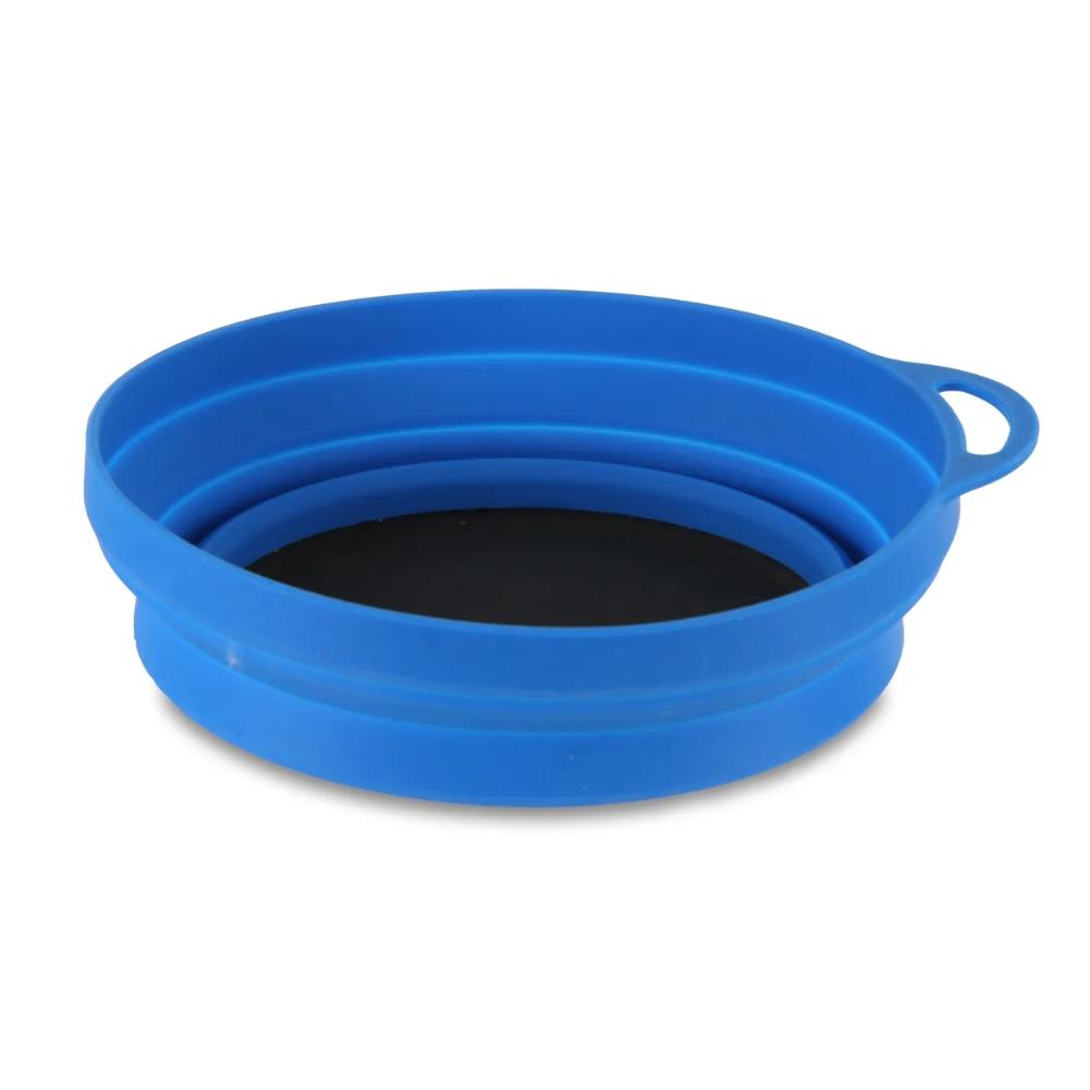 Lifeventure Ellipse Collapsible Bowls (Blue) flating