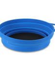 Lifeventure Ellipse Collapsible Bowls (Blue) flating