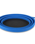 Lifeventure Ellipse Collapsible Bowls (Blue) flat