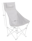 Outwell Emilio Folding Chair (Black) diagram