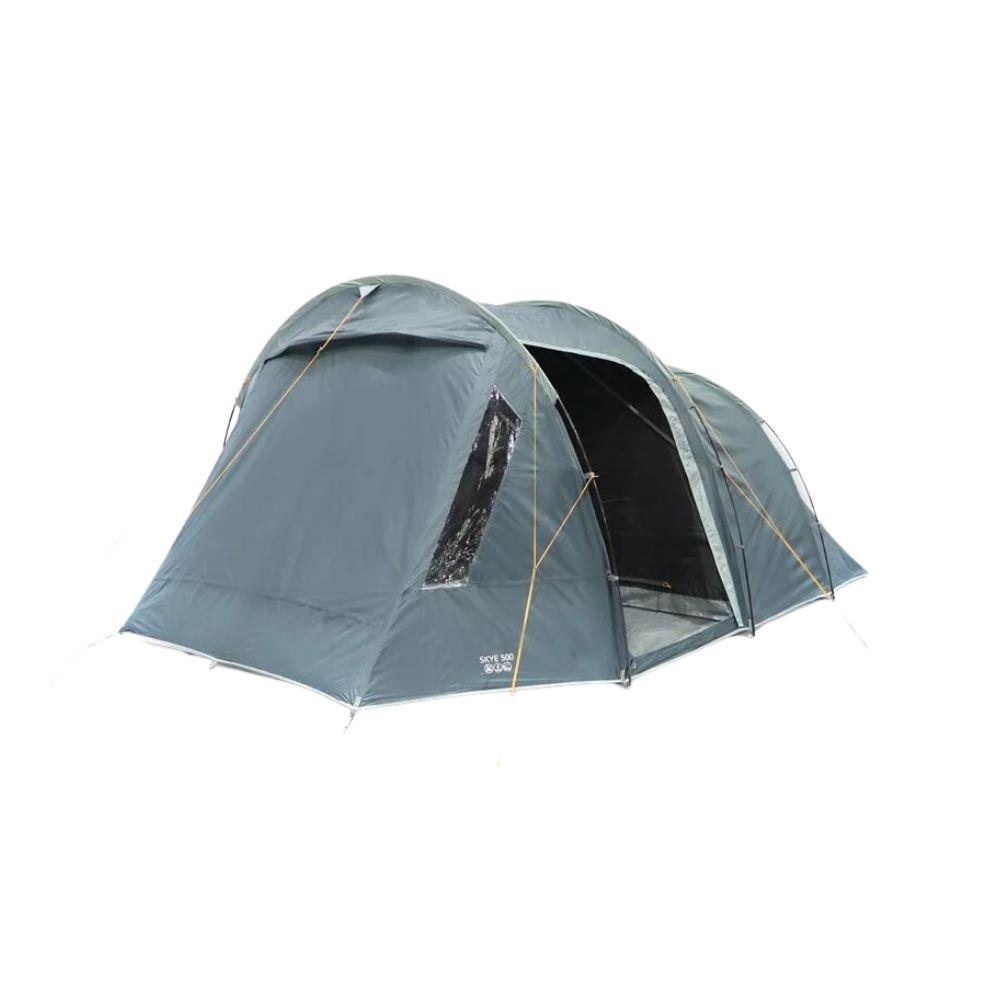 Vango Skye 500 Tent - 5 Man Tent 2024 (Deep Blue) - Main Door Open