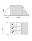 Wild Country Hoolie 3 Compact V3 Tent - 3 Man Tent