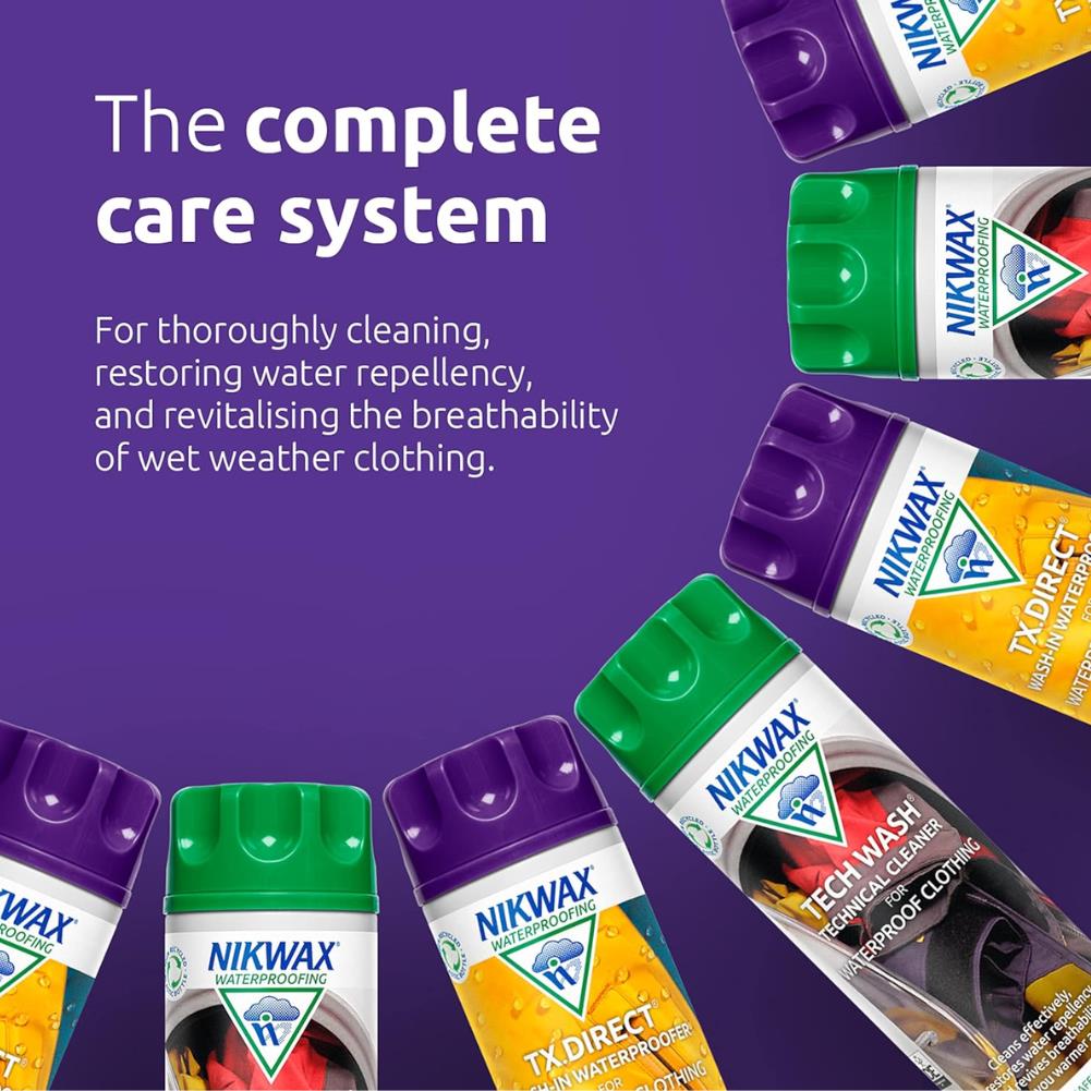 Nikwax Twin Tech Wash/TX Direct Wash In (1L) care system