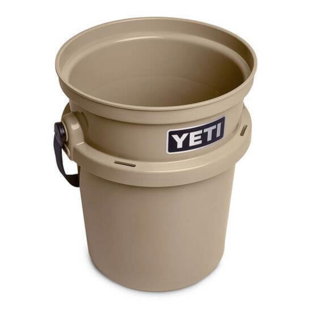 YETI Loadout 5 Gallon Bucket (Tan) top angle