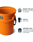 Yeti Loadout 5 Gallon Bucket (King Crab)