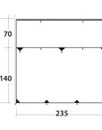 Outwell Hillcrest Tarp Vehicle Shelter