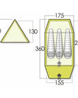 Force Ten Classic Standard Mk 4 Tent - 3 Person Tent