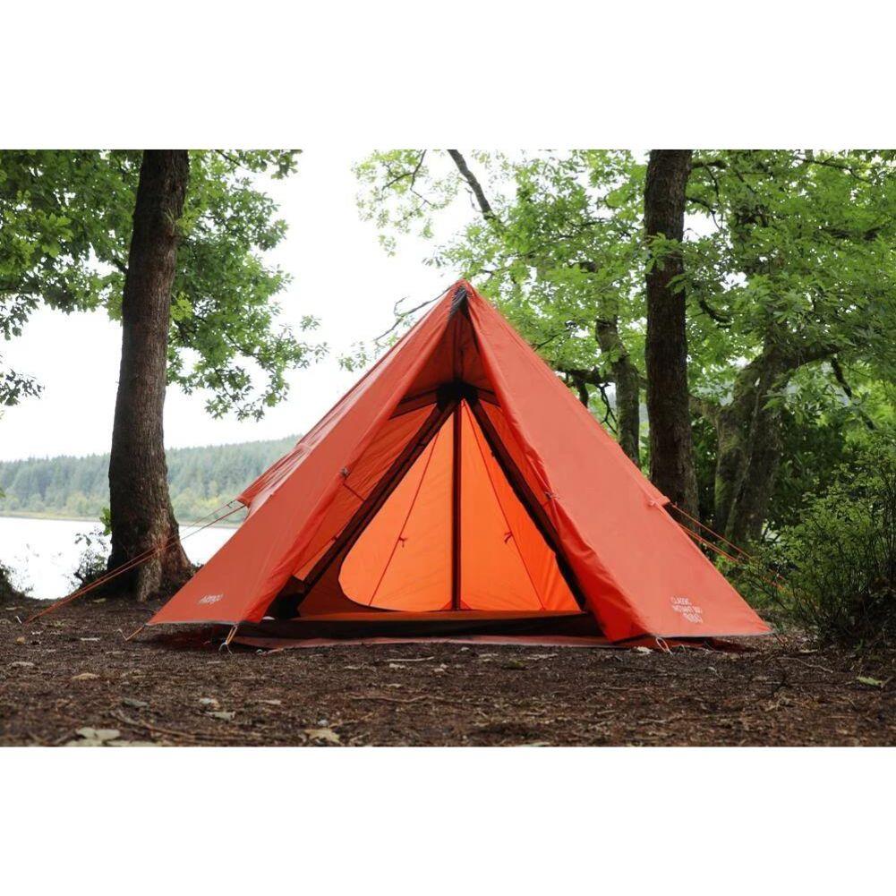 Vango Classic Instant 300 Tent - 3 Man Tent (Orange) - Front