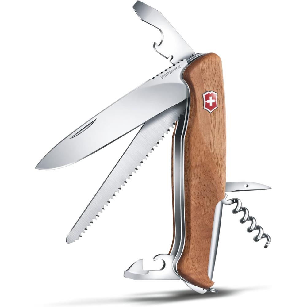 Victorinox RangerWood 55 Walnut Swiss Army Knife (Blister Pack) &#39;ZZ&#39; all out