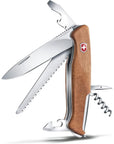 Victorinox RangerWood 55 Walnut Swiss Army Knife (Blister Pack) 'ZZ' all out