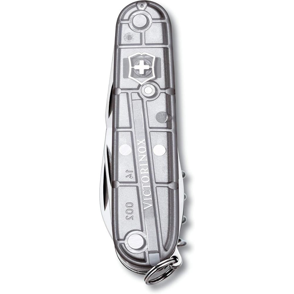 Victorinox Spartan Swiss Army Pocket Knife (Silver Transparent) closed