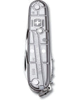 Victorinox Spartan Swiss Army Pocket Knife (Silver Transparent) closed