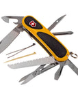 Victorinox Evogrip 18 Swiss Army Pocket Knife (Yellow/Black) many tools