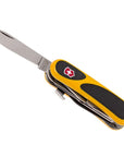 Victorinox Evogrip 18 Swiss Army Pocket Knife (Yellow/Black) knife