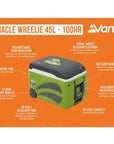 Vango Pinnacle Wheelie 45L-100Hr Cooler (Green)