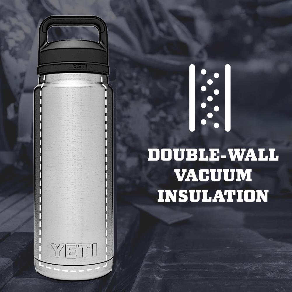 Yeti Rambler 26 OZ Bottle With Chug Cap (Navy)