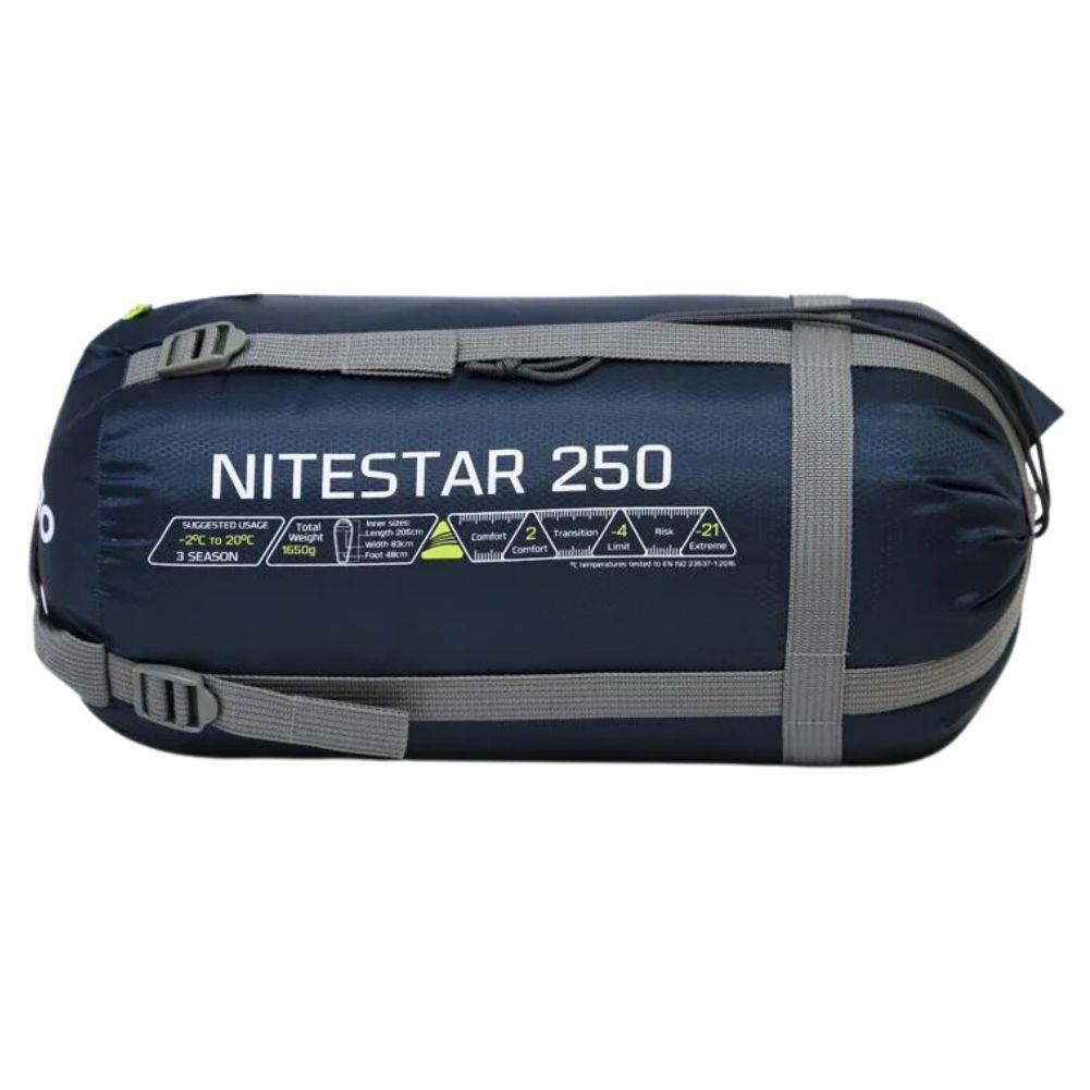 Vango Nitestar Alpha 250 Trekking Sleeping Bag (Ocean Green)