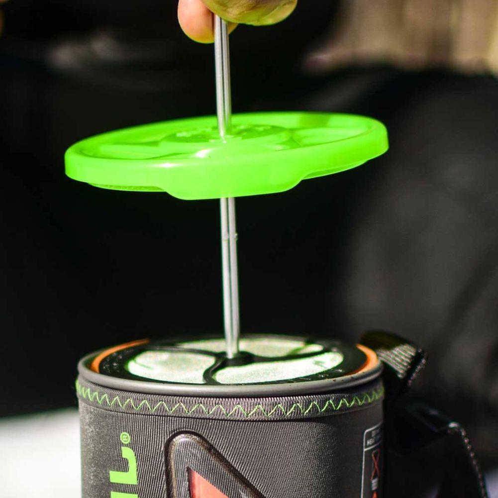 Jetboil Silicone Coffee Press green