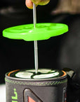 Jetboil Silicone Coffee Press green